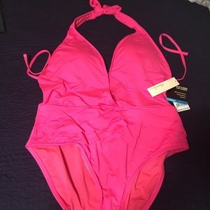 Pink Kenneth Cole Swimsuit XL